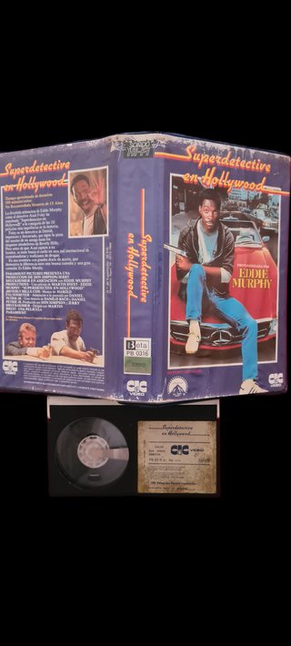 Superdetective en Hollywood VHS