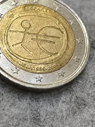 2 Euro Conmemorativa Unión Monetaria EU 1999-2009