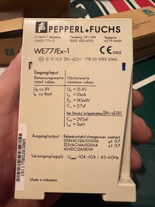 Pepperl+Fuchs WE77/E-1 230VAC