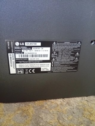 TV LG 42LB5700
