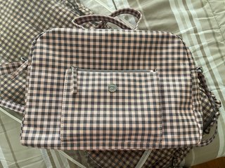 Conjunto bolso y saco Pasito a Pasito cuadros