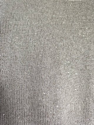 Jersey Zara Brillo Beige Talla Única