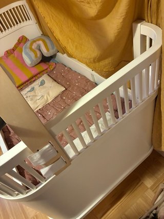 Cuna Sebra Kili Blanca 0-7 años de hasta 1,50cm