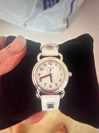 Reloj Tous Niña Blanco y Plateado