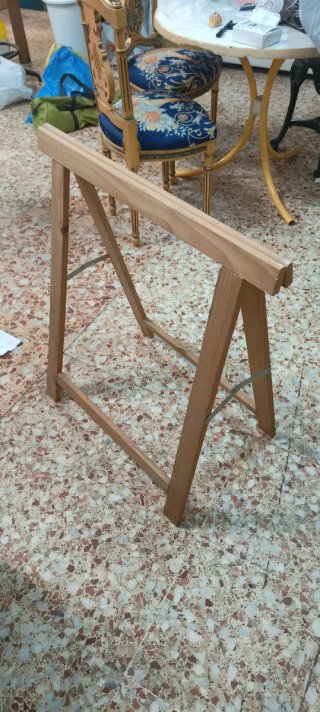 Caballete de madera