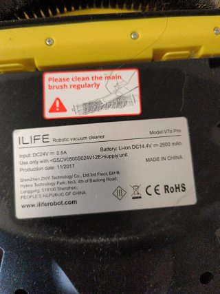Aspiradora Robot ILIFE Circular Rosa