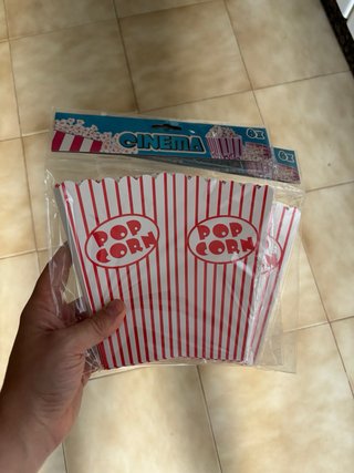 Máquina Palomitas Retro Fun Roja