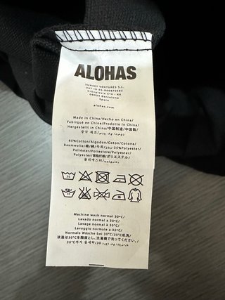 Borsa tote bag nera Alohas