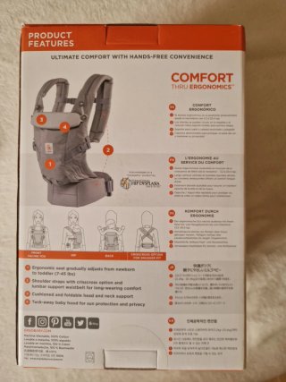 Mochila Ergobaby Adapt 7-45 lbs