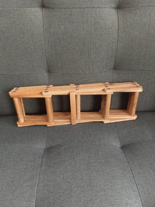 Botellero de Madera Plegable
