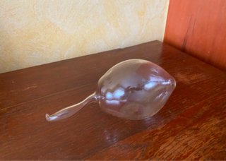 Coppia soprammobili in vetro