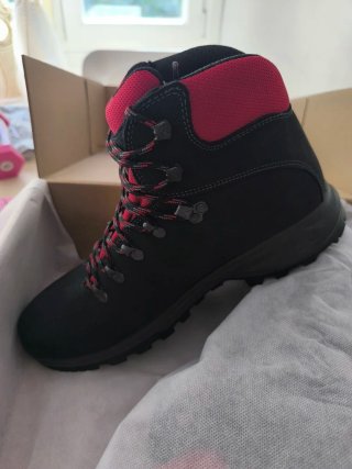 Botas Chiruca Hombre grises y Rojas