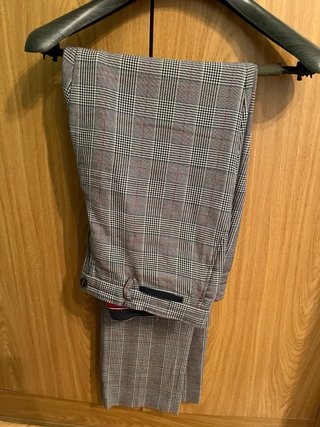 Traje El Ganso Talla M Cuadros
