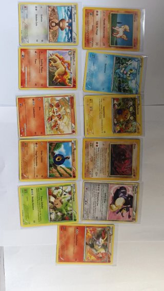 Lote Cartas Pokémon Antiguas
