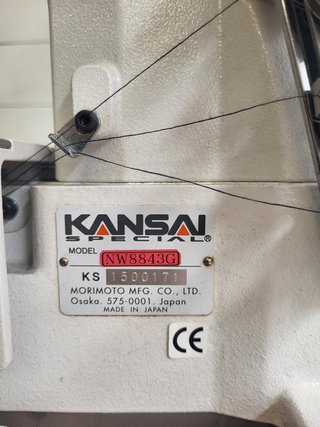 Máquina de coser recubridora Kansai