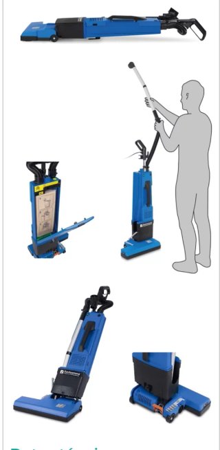 Aspirador Cepillador Santoemma 220v
