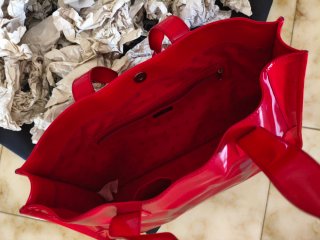 Borsa Armani Jeans Rossa Originale