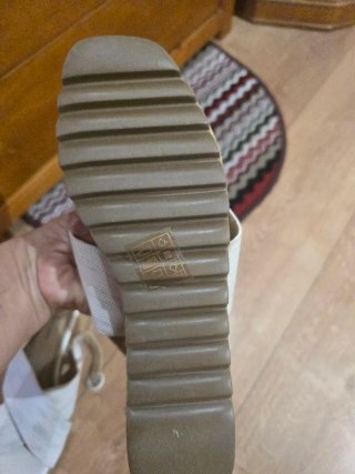 Sandalias plataforma blancas Talla 39