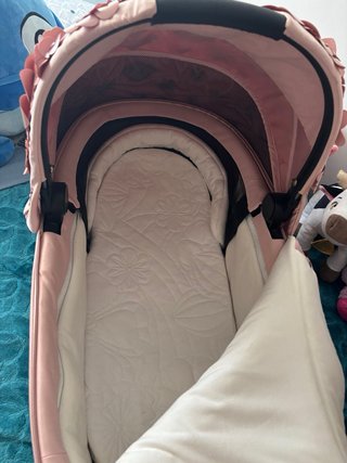Pack Capazo y Funda Silla Cybex Simply Flower
