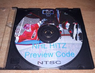 NHL Hitz Preview Code NTSC CD