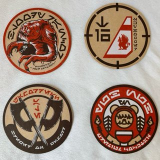 Posavasos STAR WARS Cantina de Oga!!