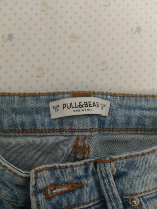 Shorts jeans Pull&Bear strappati