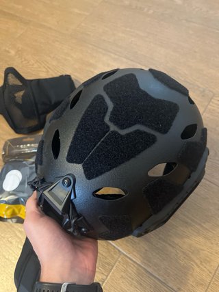Casco Táctico Airsoft + Accesorios