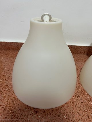 Lámparas colgantes blancas (3 unidades)