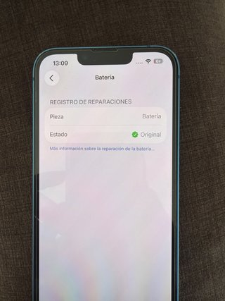 iPhone 13 Azul - Batería Nueva Original