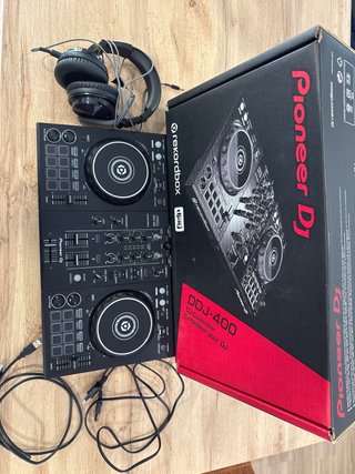 Pioneer DDJ-400 + Auriculares