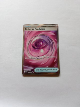 Carta Pokémon Refuerzo Prodigioso varías