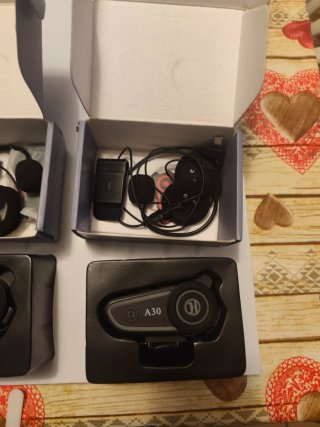 2x Intercomunicador Bluetooth Casco Moto