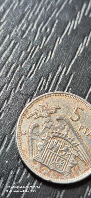 Moneda 5 Pesetas 1957
