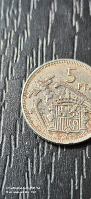 Moneda 5 Pesetas 1957