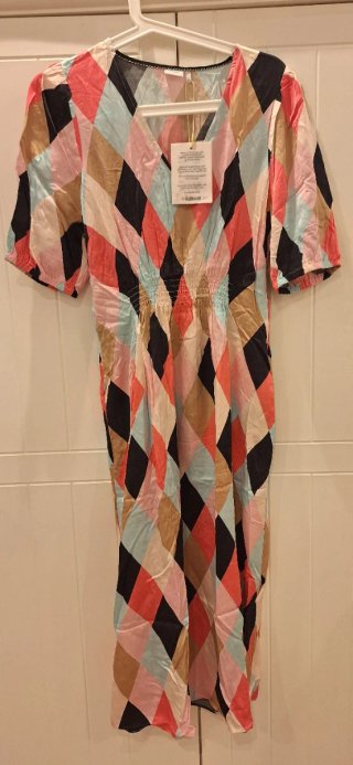 Vestido Nümph talla 36, tejido sedoso