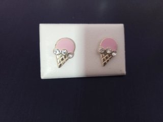 Reloj y pendientes infantiles