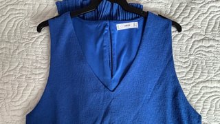 Mono azul Mango
