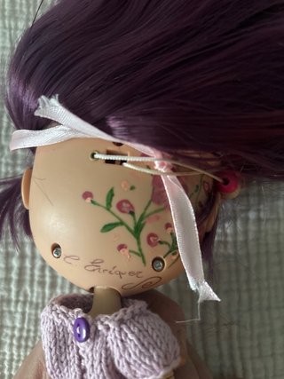 Muñeca Blythe personalizada morada
