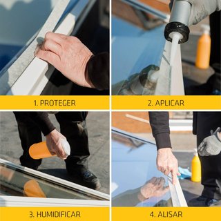 SIKA silicona sellador resistente moho blanco