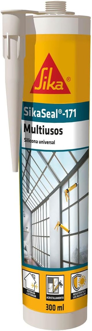 SIKA silicona sellador resistente moho blanco