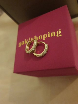 Pendientes Aro Chapados Oro 18k