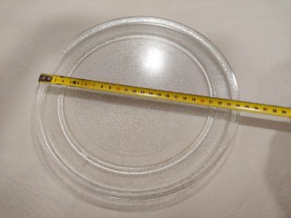 Plato de vidrio para microondas