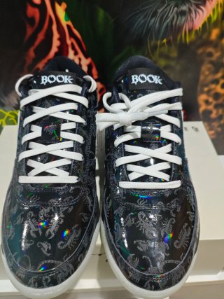 Nike Book 1 Halloween Negro Blanco