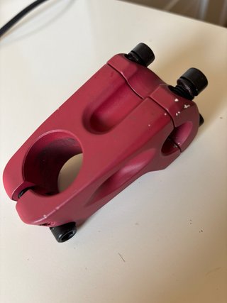 Potencia BMX Roja Mate