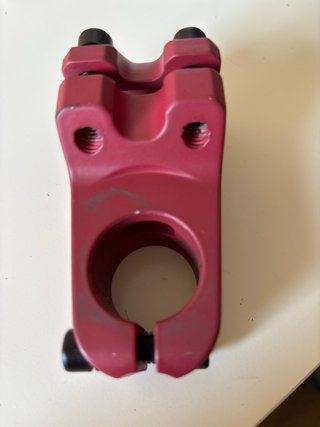 Potencia BMX Roja Mate