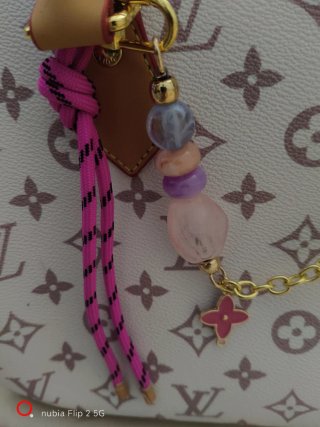 Bauletto Louis Vuitton Bianco Rosa
