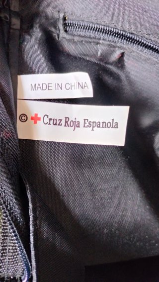 Mochila Cruz Roja