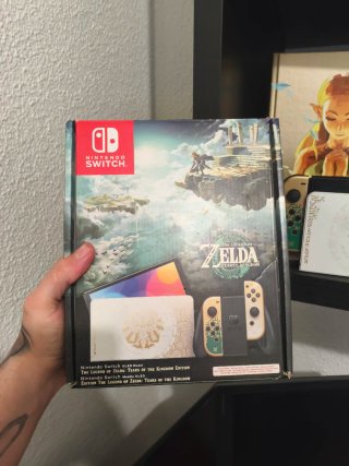 Nintendo Switch OLED Edición especial Zelda TOTK