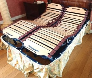Cama 150 articulada eléctrica con somier motorizad