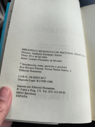 El Sí De Las Ninas